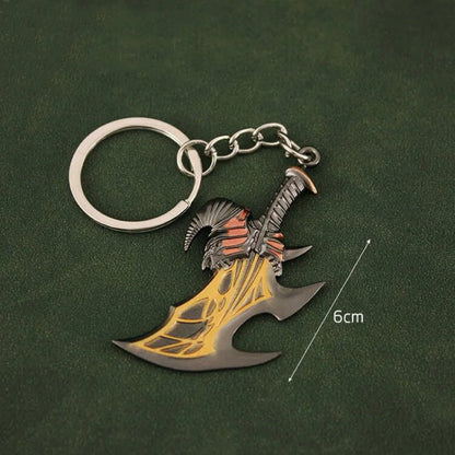 God of War Kratos Blade and Weapons Keychains - Weapon 1 Available at 2Fast2See.co