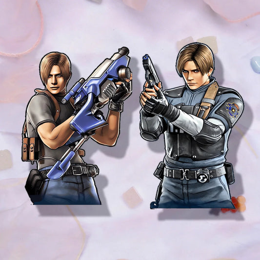 Resident Evil Leon Kennedy Inspired Brooches Enamel Pins