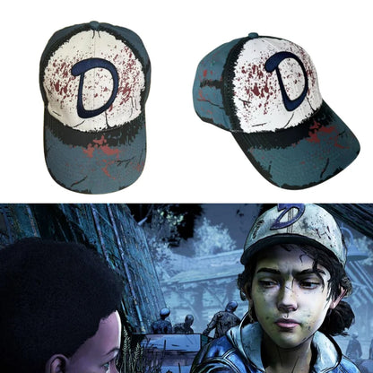 The Walking Dead Hat Cosplay Clementine Adjustable Baseball Cap