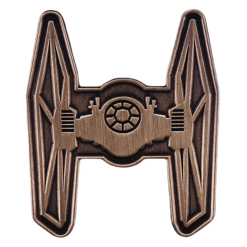 Retro Star Wars Space Craft Enamel Pin