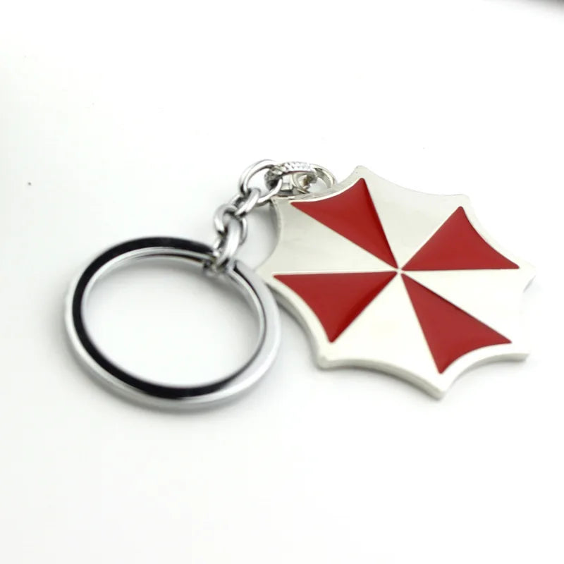 Resident Evil Umbrella Corporation Metal Keychain