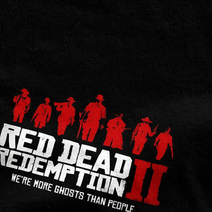 Red Dead Redemption 2 Tshirt  Gaming Popular Cotton Clothing