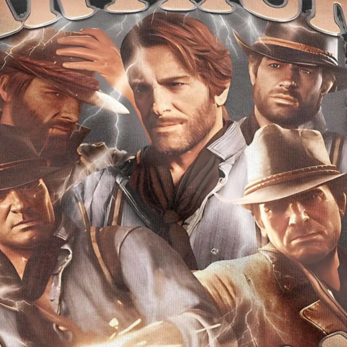 Red Dead Redemption Vintage Arthur Morgan Tshirt