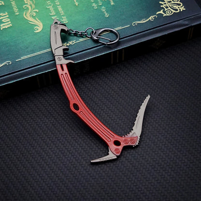 Tomb Raider Lara's Croft Climbing Axe Keychain - Available at 2Fast2See.co