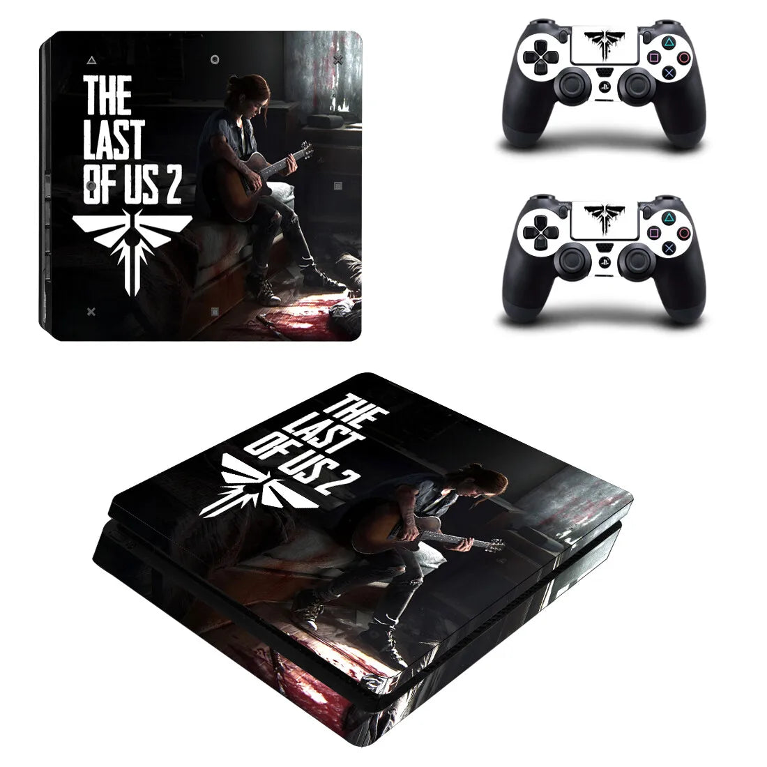 The Last of Us PS4 Skin Sticker for Console and Controllers - Skin 8 Available at 2Fast2See.co