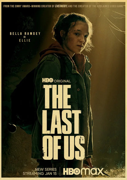 The Last of Us HBO Posters - HBO - 10 / 30X45cm Available at 2Fast2See.co