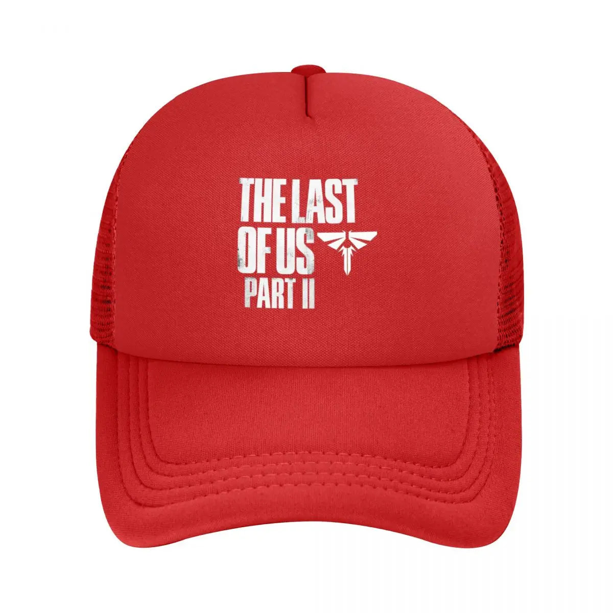 The Last Of Us Hat Fireflies Breathable Polyester Summer Cap - Red / One Size Available at 2Fast2See.co