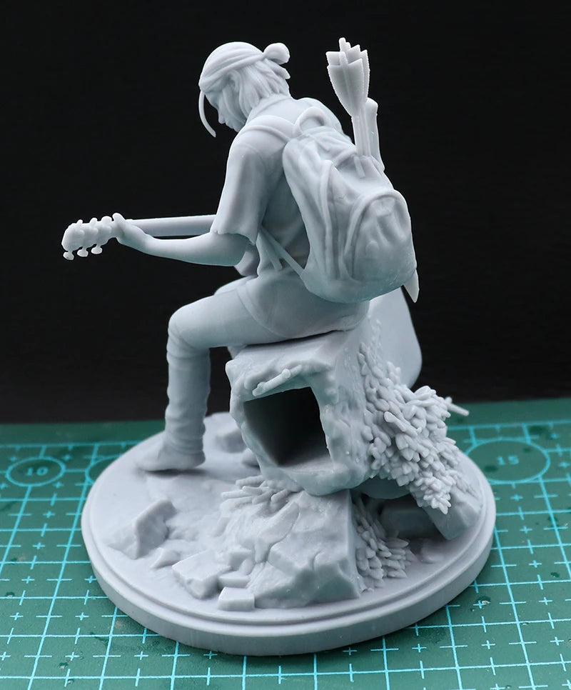 The Last of Us Ellie 3D Printed Figure (Not Painted) - Available at 2Fast2See.co