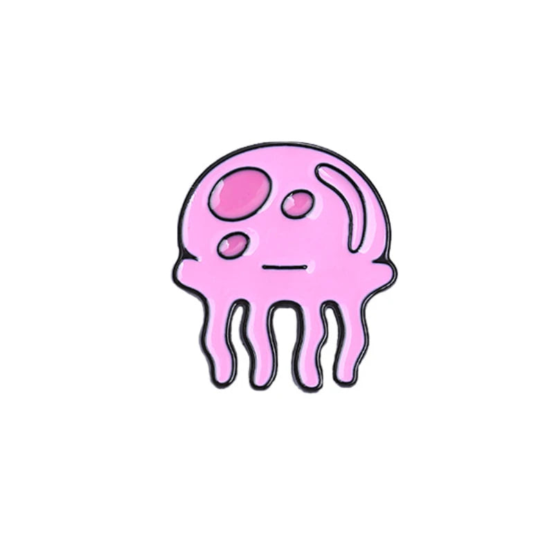 SpongeBob Jellyfish Enamel Pin - Pink Jellyfish Available at 2Fast2See.co