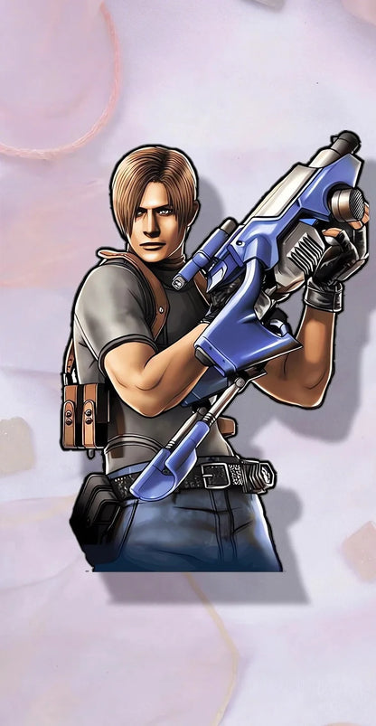 Resident Evil Leon Kennedy Inspired Brooches Enamel Pins