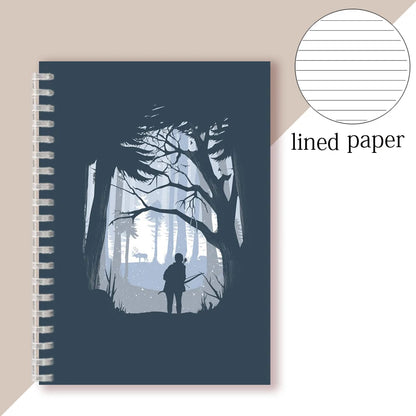 A5 Spiral The Last of Us Notebook Retro Journal Lined & Blank - Design 2 / A5 Available at 2Fast2See.co