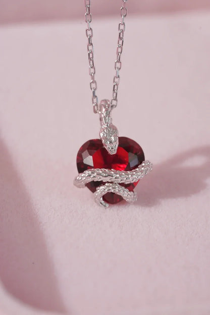 Aesthetic Red Heart Necklaces for Women Premium Jewelry Gifts