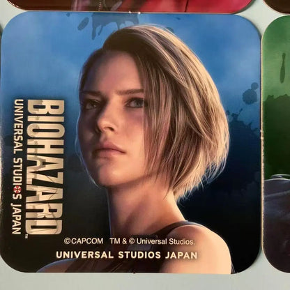Resident Evil Capcom Video Game Characters Souvenir Coasters
