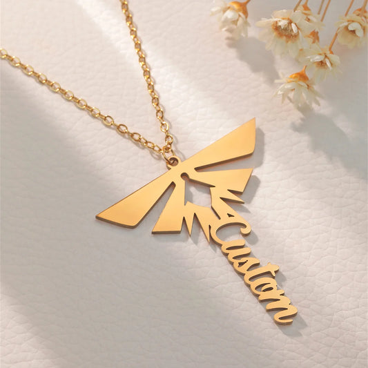 The Last of Us Premium Firefly Gold & Silver Necklace with Customized Name