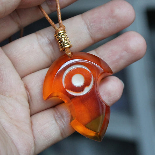 Final Fantasy 14 XIV Azem's Crystal Glowing Necklace
