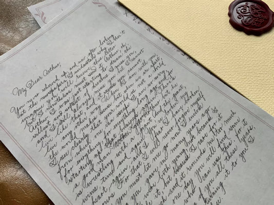 Red Dead Redemption Goodbye Letter From Mary Arthur Morgan - Default Title Available at 2Fast2See.co