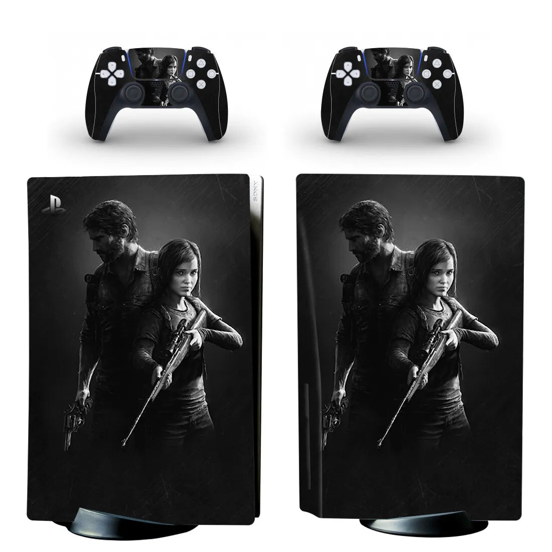 The Last of Us PS5 Skins for Console & Controllers - 3 / Disc Edition Available at 2Fast2See.co