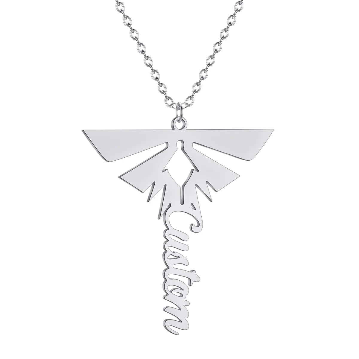 The Last of Us Premium Firefly Gold & Silver Necklace with Customized Name