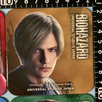 Resident Evil Capcom Video Game Characters Souvenir Coasters