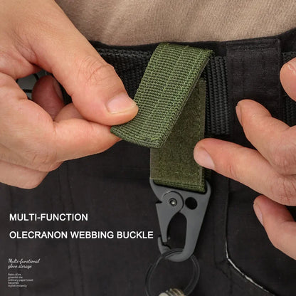 Tactical Outdoor Carabiner with Keychain - Available at 2Fast2See.co