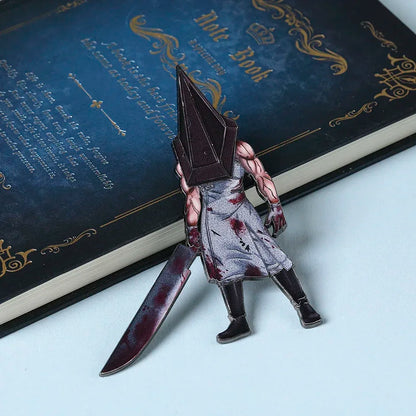 Silent Hill Enamel Pins Zinc Alloy Lapel Brooches