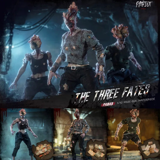 The Last of Us Zombie Figures - The Three Fates - Set of three Available at 2Fast2See.co