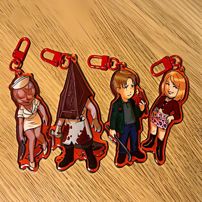 Silent Hill 3 Acrylic Keychain Creative Video Game Peripherals