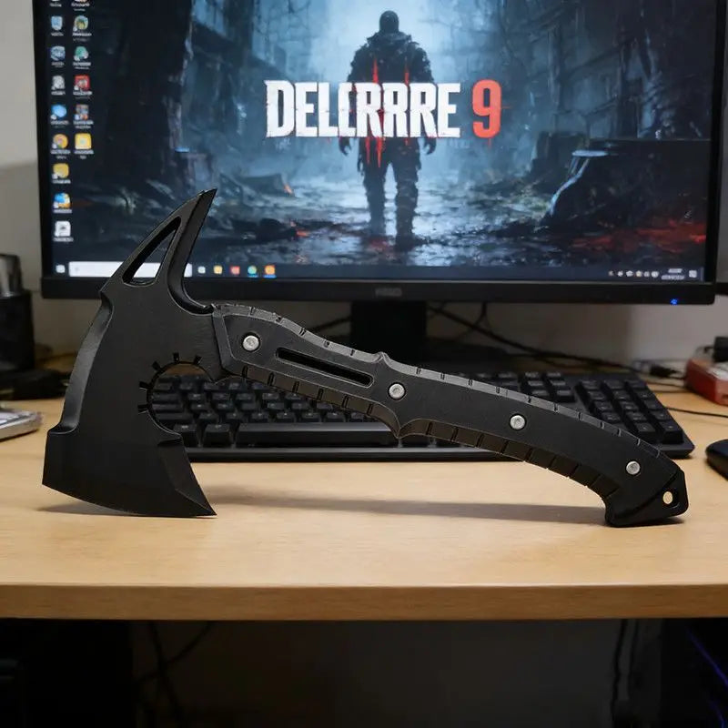 Leon Scott Kennedy RE9 Requiem Cosplay Tactical Axe