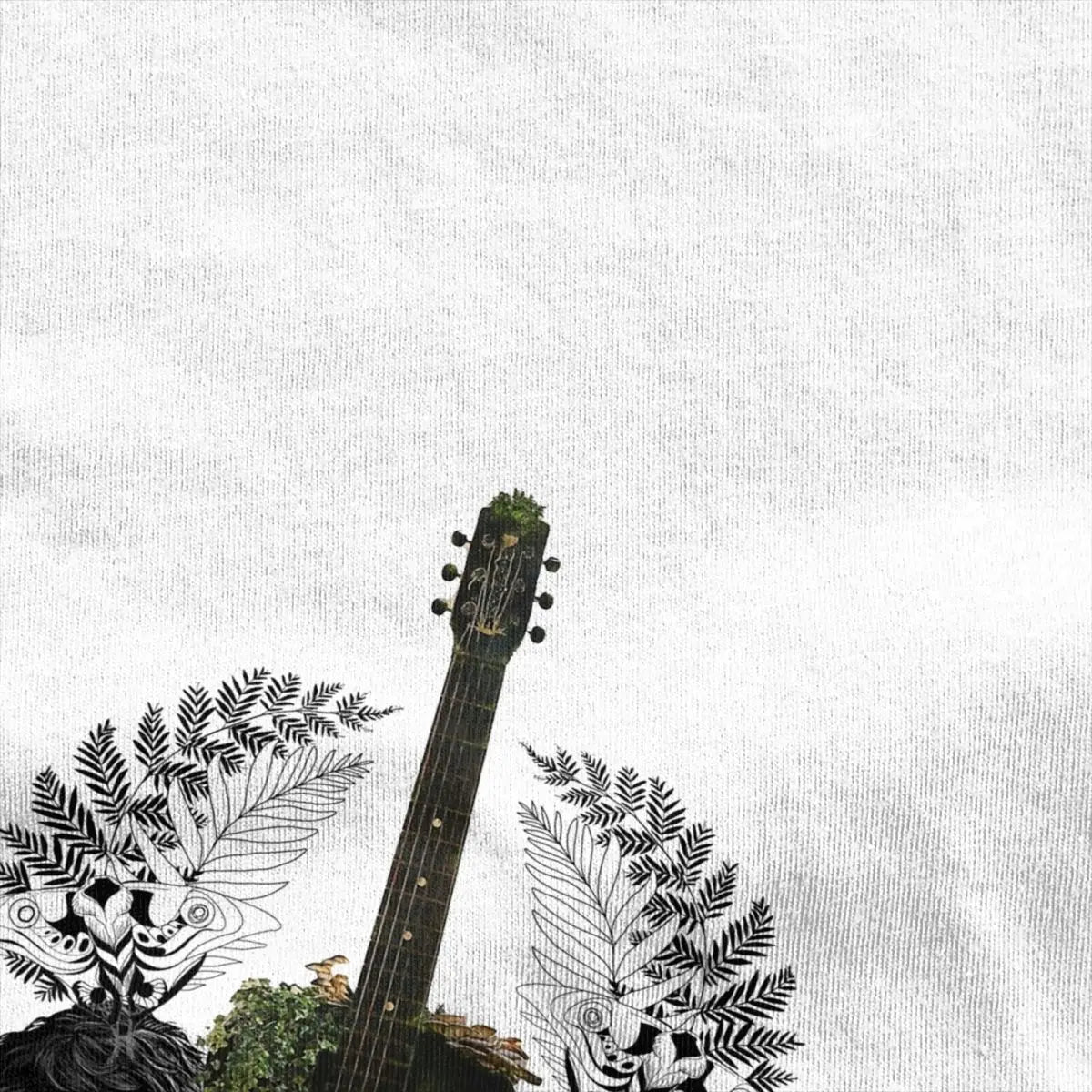 The Last of Us Ellie's Guitar Artistic Cotton Tshirt - Available at 2Fast2See.co