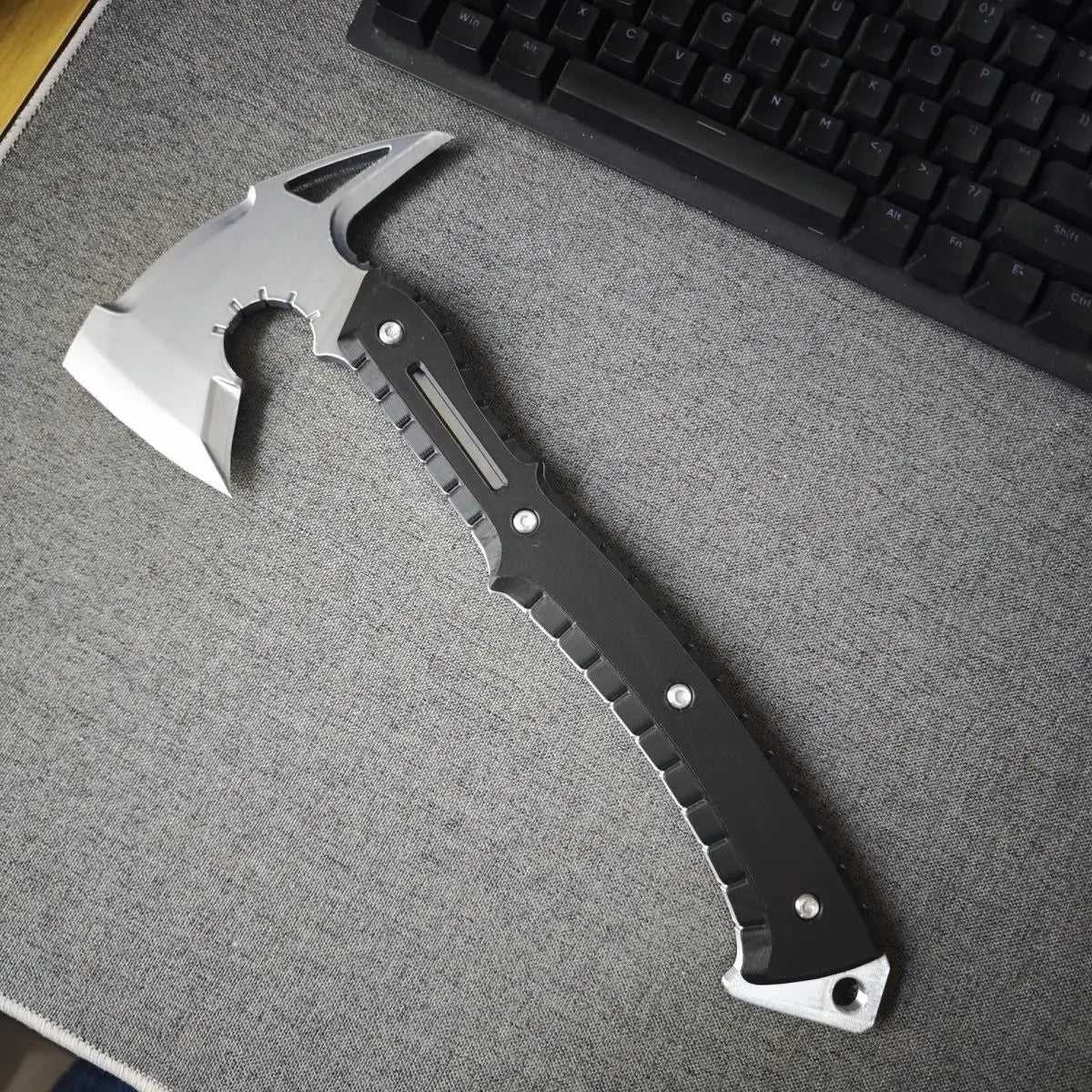 Leon Scott Kennedy RE9 Requiem Cosplay Tactical Axe