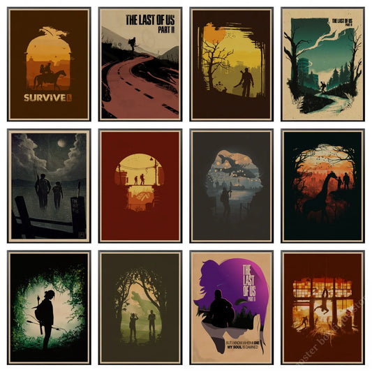 The Last of Us Aesthetic Posters - Available at 2Fast2See.co