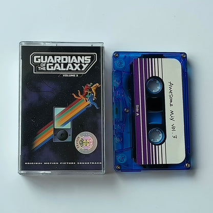 Avengers Guardians of the Galaxy Tyler Bates Music Tape Star-Lord Groot OST Album Cassettes