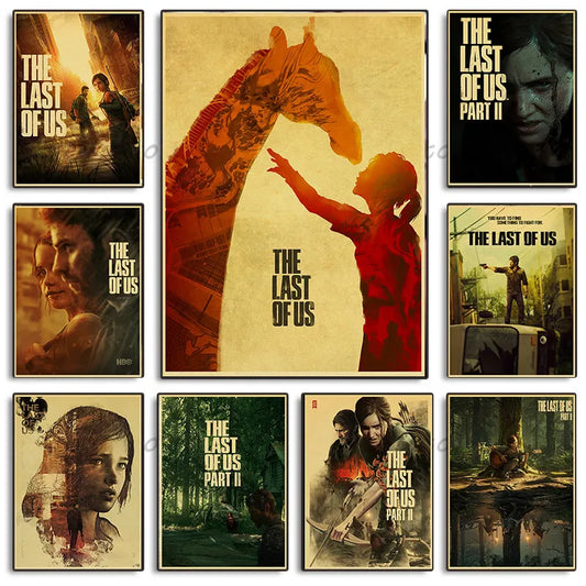 The Last of Us Retro Posters - Available at 2Fast2See.co