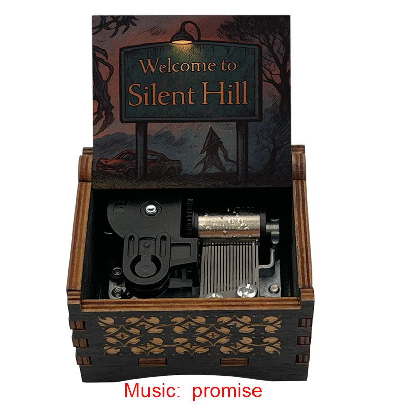 Silent Hill 2 Classic Soundtrack《Promise》Adapted 18-Tone Wooden Music Box