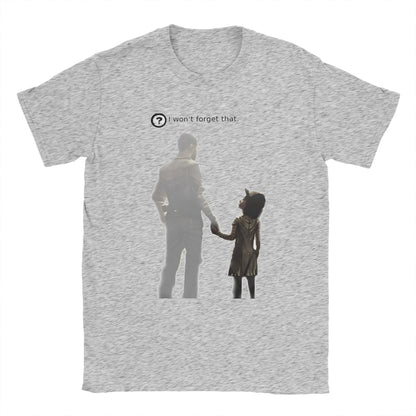 The Walking Dead I Wont Forget That Clementine  & Lee Tshirt