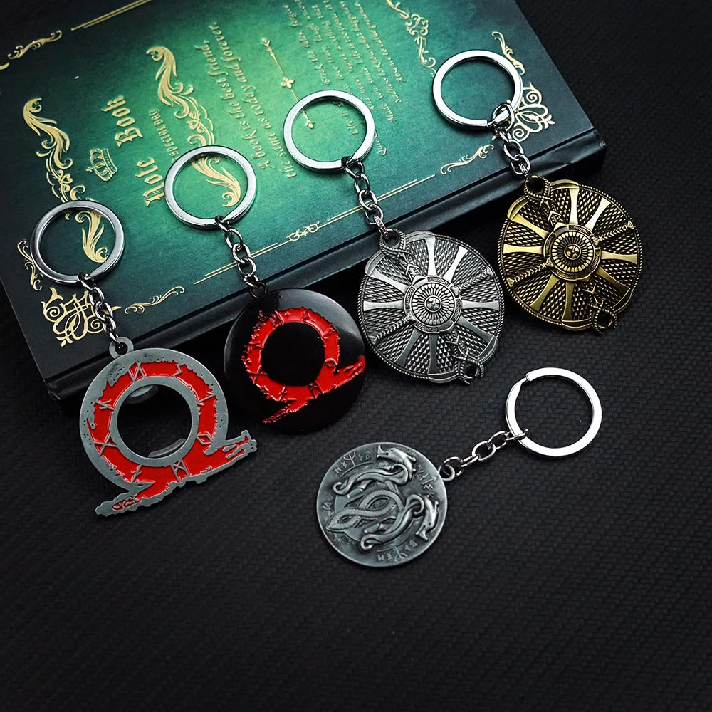 God of War Keychains Kratos Blades of Chaos & Swords - Available at 2Fast2See.co