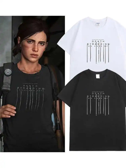 The Last of Us PS4 Game Ellie's Death Stranding T-shirt
