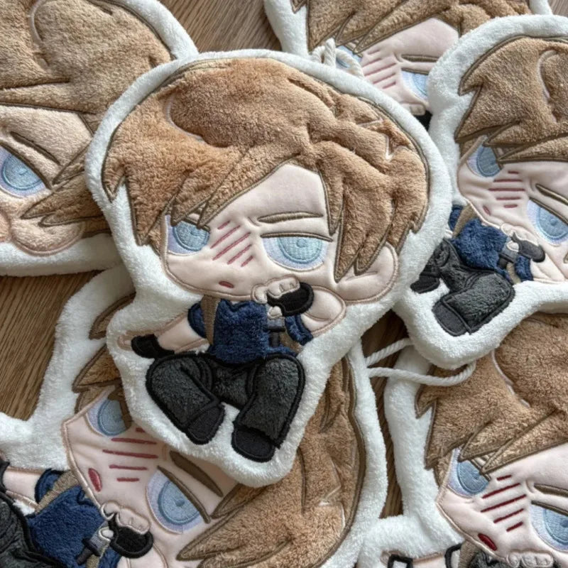 Resident Evil Leon Kennedy Hanging Hand Towel Soft Absorbent Plush