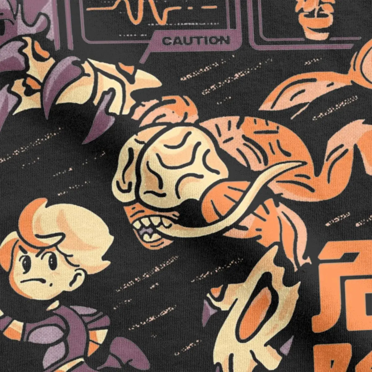 Resident Evil RPD Officer Cotton Top Short Sleeve Black Tshirt