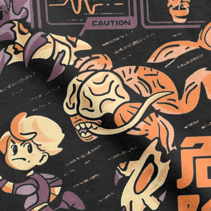 Resident Evil RPD Officer Cotton Top Short Sleeve Black Tshirt