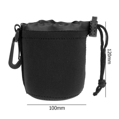 Premium Waterproof Camera Lense Case - S - Black Available at 2Fast2See.co