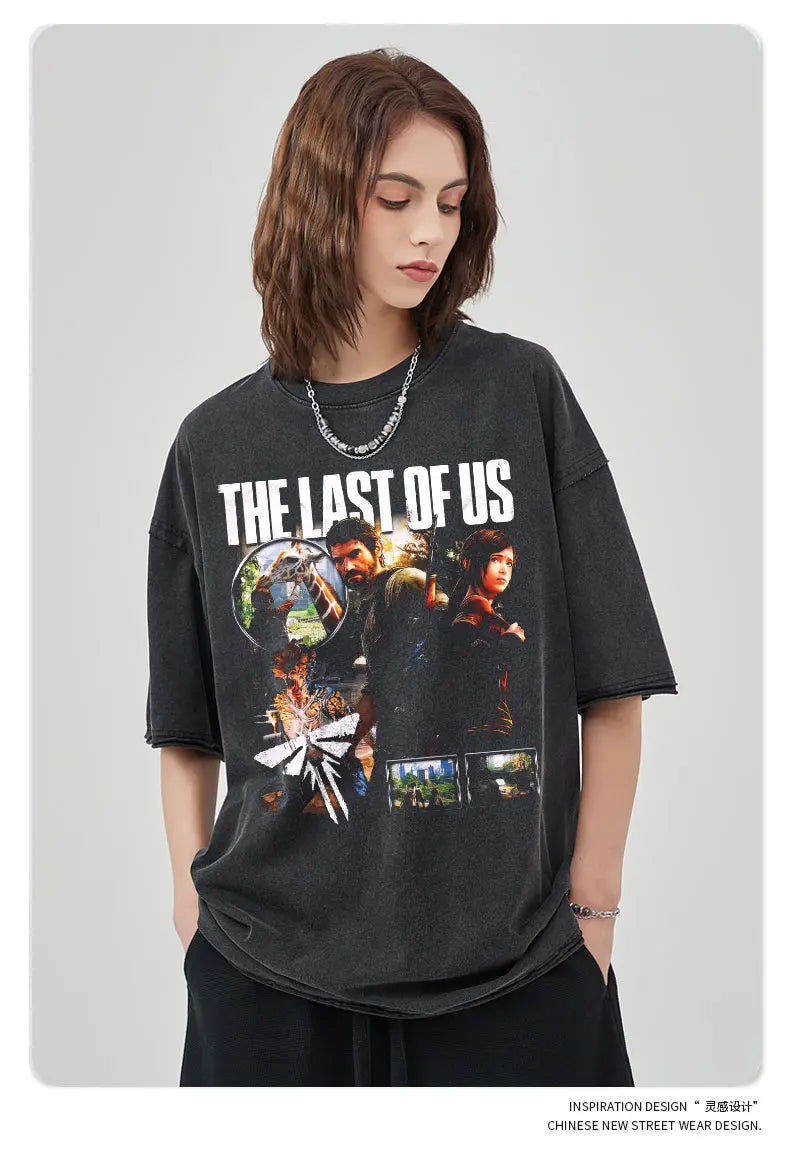 The Last of Us Joel and Ellie Moments Vintage Tshirt