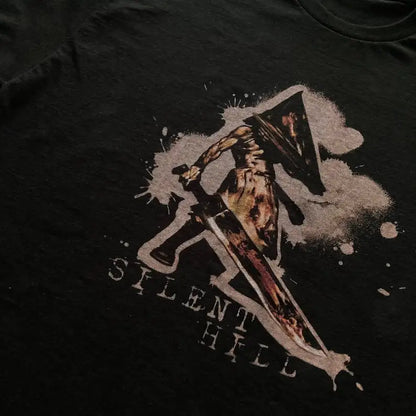 Silent Hill Video Game Limited Print Design Tshirt