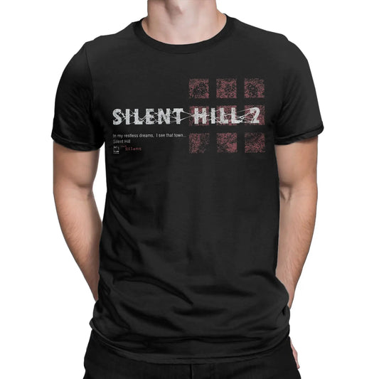 Silent Hill 2 In My Restless Dreams Tshirt Cotton Short Sleeve Tee