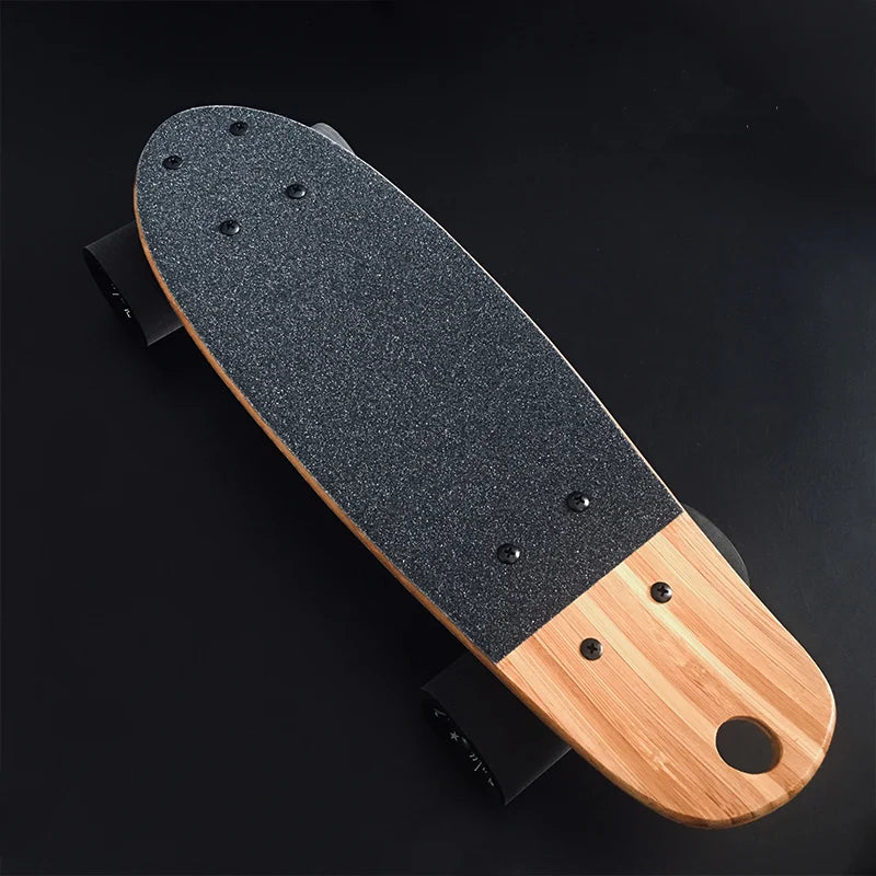 Bamboo Mini Professional Skateboard - 3 Types - 45cm Type 1 Available at 2Fast2See.co