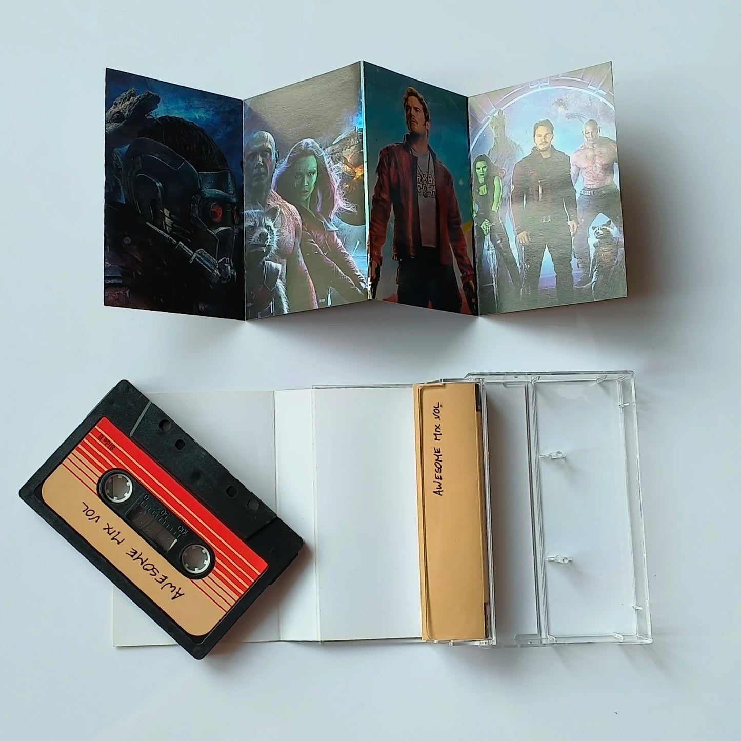 Avengers Guardians of the Galaxy Tyler Bates Music Tape Star-Lord Groot OST Album Cassettes