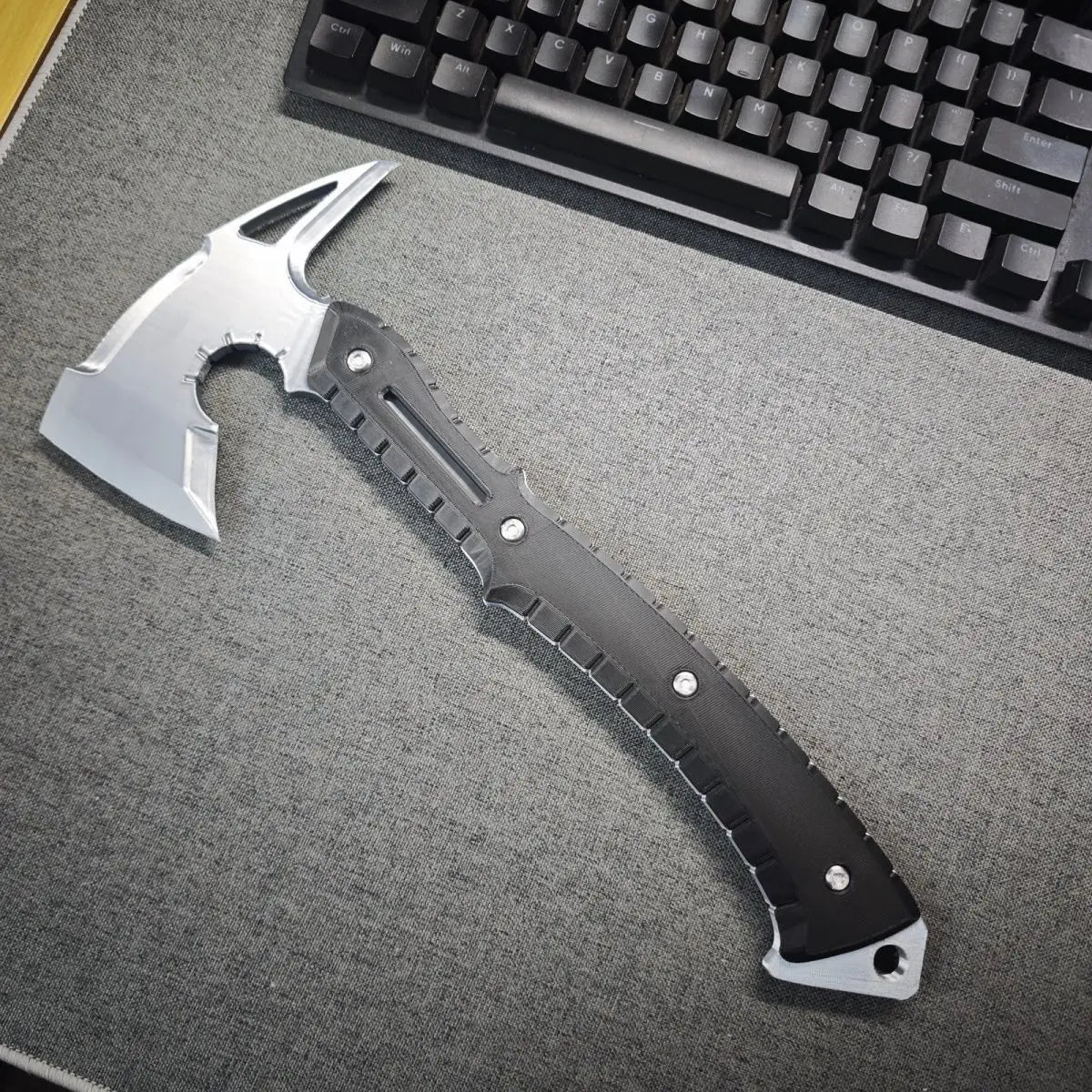 Leon Scott Kennedy RE9 Requiem Cosplay Tactical Axe