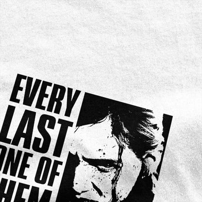 The Last of Us Tshirt Every Last One of Them Soft Cotton Tshirt - Available at 2Fast2See.co