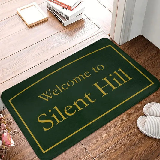 Welcome To Silent Hill Entrance Doormat Anti-Slip Front Door Mat