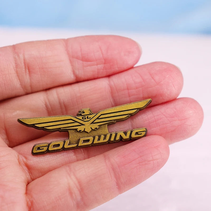 Japan Motorcycle Goldwing Eagle Logo Metal Pin